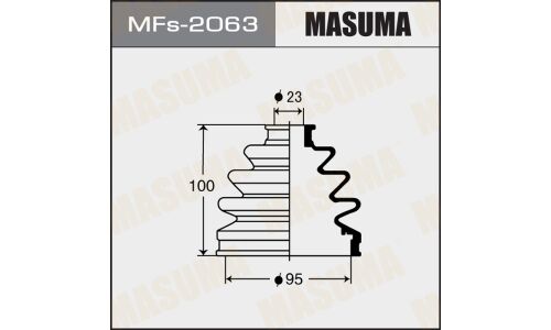 Пыльник привода Masuma, силикон, арт. MFs-2063