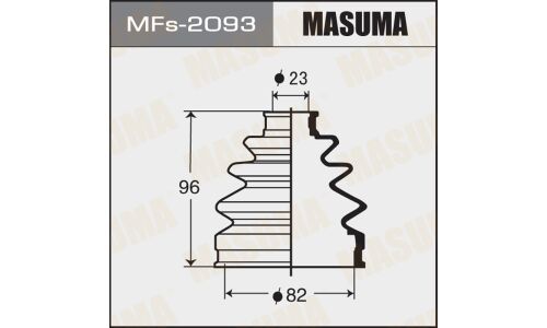 Пыльник привода Masuma, силикон, арт. MFs-2093