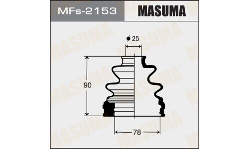 Пыльник привода Masuma, внутренний, силикон, арт. MFs-2153