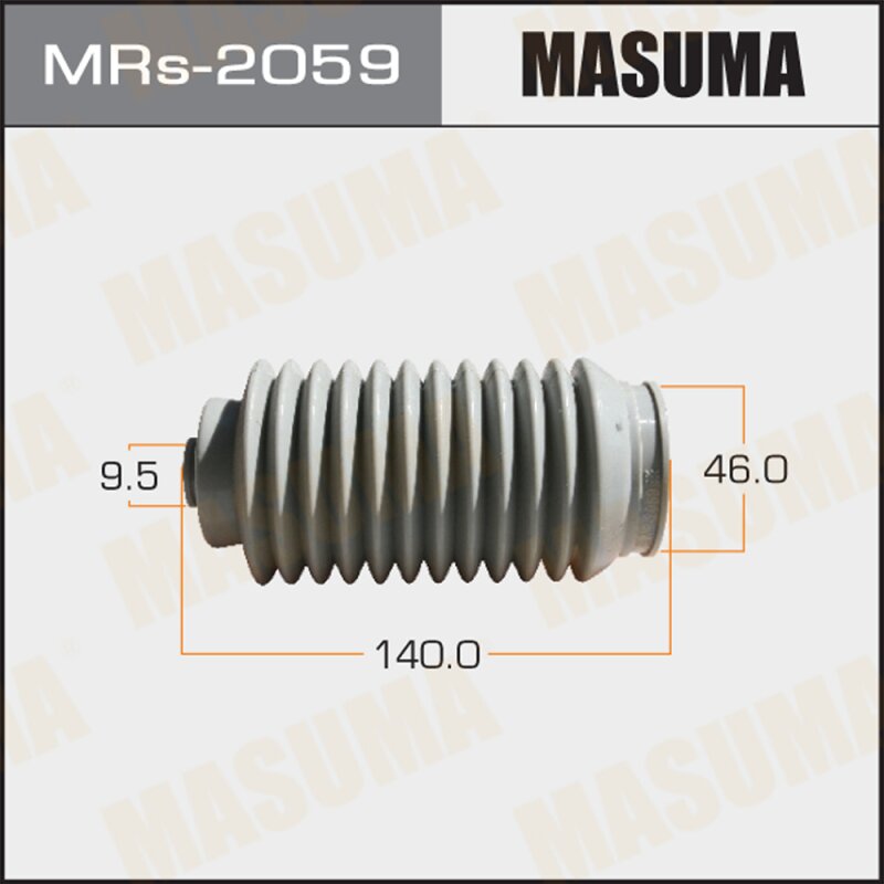 

Рулевой рейки пыльник "Masuma" Силикон MR-2059