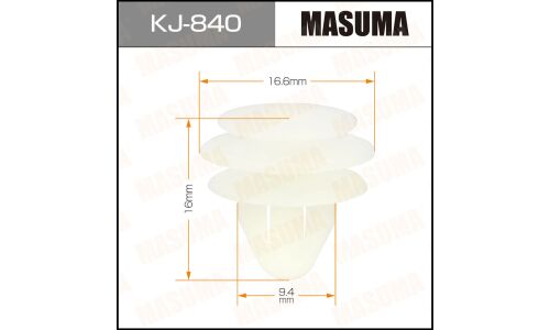 Клипса крепёжная обшивки двери Masuma, для Mitsubishi, арт. KJ-840