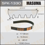 Ремень ручейковый Masuma 5PK-1330