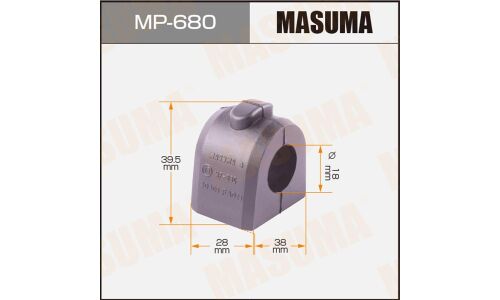Втулка стабилизатора Masuma, арт. MP-680