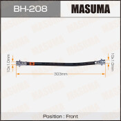 Шланг тормозной Masuma для Nissan Vannette / Serena / Largo, передний, арт. bh-208 Шланг тормозной Masuma для Nissan Vannette / Serena / Largo, передний, арт. bh-208