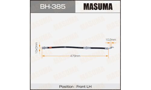 Шланг тормозной Masuma для Subaru Forester / Impreza, передний, левый, арт. BH-385