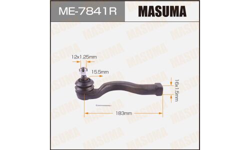 Наконечник рулевой тяги Masuma, арт. ME-7841R
