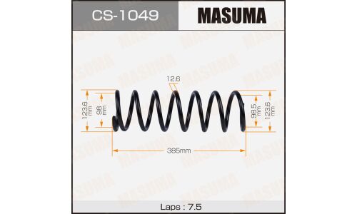 Пружина подвески Masuma, задняя, арт. CS-1049