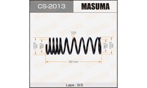 Пружина подвески Masuma, задняя, арт. CS-2013