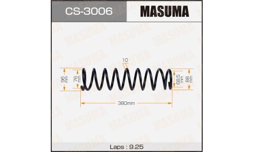 Пружина подвески Masuma, задняя, арт. CS-3006