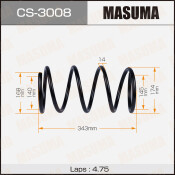 Пружина подвески Masuma, передняя, арт. CS-3008