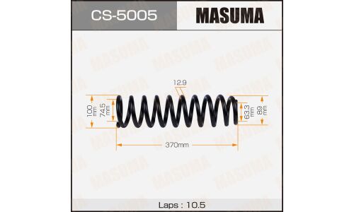 Пружина подвески Masuma, передняя, арт. CS-5005
