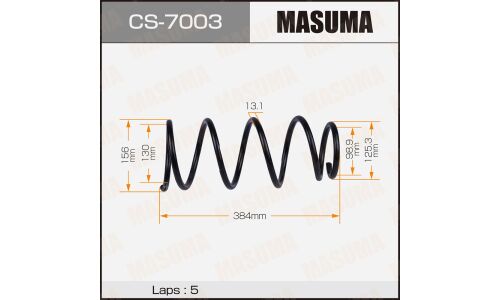 Пружина подвески Masuma, задняя, арт. CS-7003