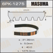 Ремень ручейковый Masuma 6PK-1275