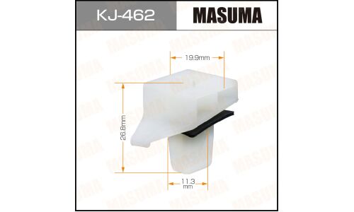 Клипса крепежная Masuma KJ-462 (OEM 52186-30050)