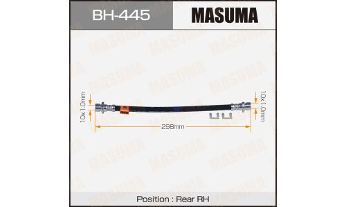 Шланг тормозной Masuma для Honda Fit, задний, правый, арт. BH-445