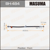 Шланг тормозной Masuma для Honda Logo, передний, арт. bh-484