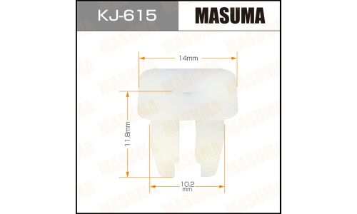 Клипса крепежная Masuma KJ-615 (OEM 01281-00071)