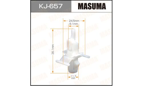 Клипса крепежная Masuma KJ-657 (OEM 62318-5P600)