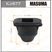 Клипса крепежная Masuma KJ-677 (OEM 96048-22U00)