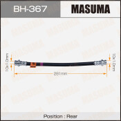 Шланг тормозной Masuma для Mitsubishi Mirage / Lancer, задний, арт. bh-367 Шланг тормозной Masuma для Mitsubishi Mirage / Lancer, задний, арт. bh-367