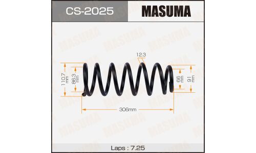 Пружина подвески Masuma, задняя, арт. CS-2025