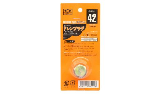 Болт маслосливной Masuma, для Nissan, 3/8, арт. 42