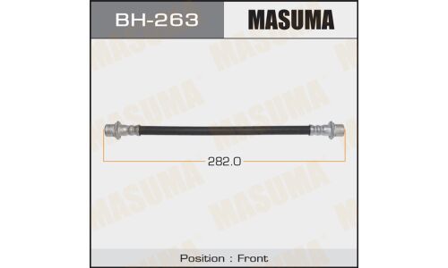 Шланг тормозной Masuma T- /front/ Land Cruiser Prado ##J12#
