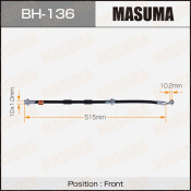 Шланг тормозной Masuma для Nissan Cefiro, передний, арт. bh-136 Шланг тормозной Masuma для Nissan Cefiro, передний, арт. bh-136