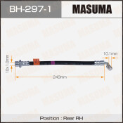 Шланг тормозной Masuma T- /rear/ Land Cruiser Prado ##J12# RH Шланг тормозной Masuma T- /rear/ Land Cruiser Prado ##J12# RH