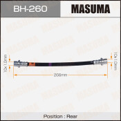 Шланг тормозной Masuma T-  /rear/  Corolla #E10#
