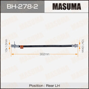 Шланг тормозной Masuma для Toyota Camry / Vista, задний, левый, арт. bh-278-2