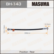Шланг тормозной Masuma для Nissan Caravan, задний, арт. bh-143 Шланг тормозной Masuma для Nissan Caravan, задний, арт. bh-143