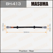 Шланг тормозной Masuma для Mazda MPV, задний, арт. bh-413 Шланг тормозной Masuma для Mazda MPV, задний, арт. bh-413