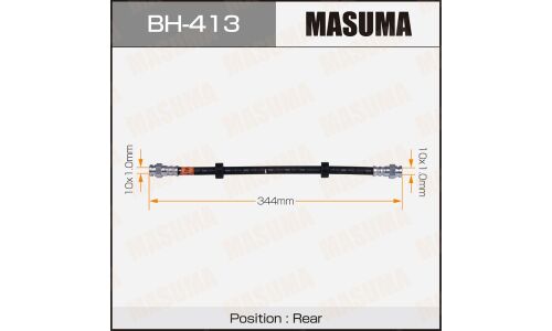 Шланг тормозной Masuma для Mazda MPV, задний, арт. bh-413