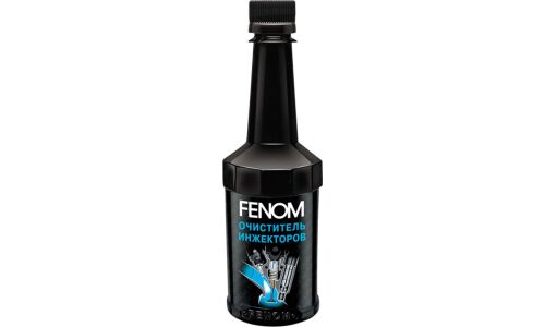 Очиститель инжекторов Fenom, присадка в бензин, с защитой от коррозии, бутылка 300мл, арт. FN1236
