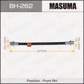 Шланг тормозной Masuma для Toyota Land Cruiser, передний, правый, арт. bh-262