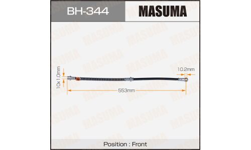 Шланг тормозной Masuma для Mitsubishi Lancer, передний, арт. bh-344