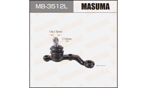 Опора шаровая Masuma, левая, арт. MB-3512L