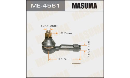 Наконечник рулевой тяги Masuma, арт. ME-4581