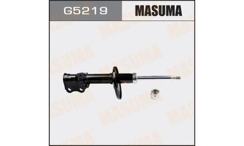 Амортизационная стойка Masuma газомасляная двухтрубная, передняя, левая, 1 шт, арт. G5219 (соответствует KYB 333198)