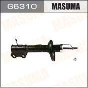Амортизационная стойка Masuma газомасляная двухтрубная, задняя, левая, 1 шт, арт. G6310 (соответствует KYB 334289)