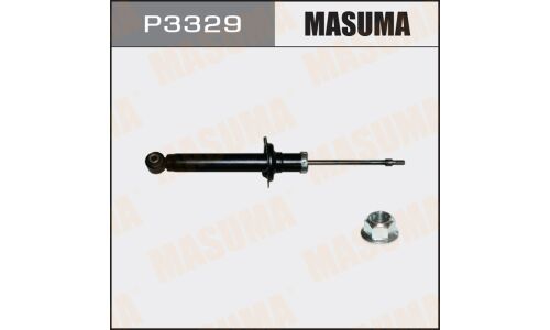 Амортизатор Masuma газомасляный двухтрубный, задний, правый/левый, 1 шт, арт. P3329 (соответствует KYB 341308 и Tokico U3757)