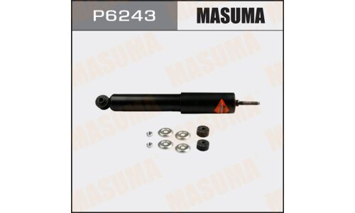 Амортизатор Masuma газомасляный двухтрубный, передний, правый/левый с защитным комплектом, 1 шт, арт. P6243 (соответствует KYB 344222)