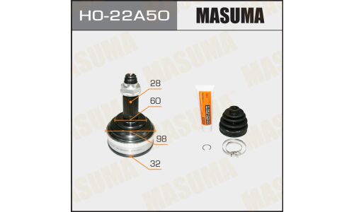 ШРУС Masuma, 32x60x28x50мм, арт. HO-22A50