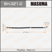 Шланг тормозной Masuma для Toyota Camry / Vista, задний, левый, арт. bh-321-2 Шланг тормозной Masuma для Toyota Camry / Vista, задний, левый, арт. bh-321-2