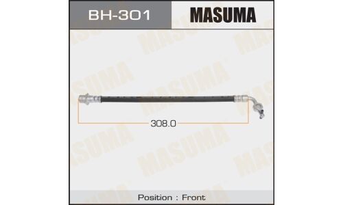Шланг тормозной Masuma для Toyota Land Cruiser, передний, арт. bh-301