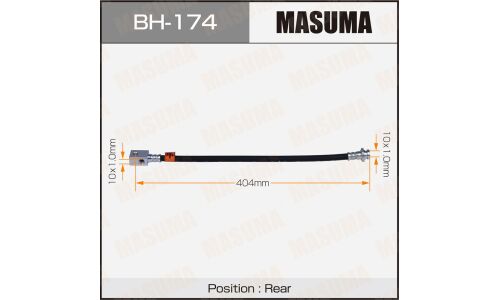 Шланг тормозной Masuma N-  /rear/  Terrano ##R50