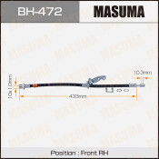 Шланг тормозной Masuma для Honda CR-V, передний, правый, арт. bh-472 Шланг тормозной Masuma для Honda CR-V, передний, правый, арт. bh-472