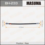 Шланг тормозной Masuma T-  /rear/  LiteAce, TownAce CR5#, SR50