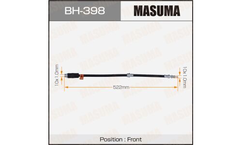 Шланг тормозной Masuma Mz- /front/ Demio DY3W (0402- )